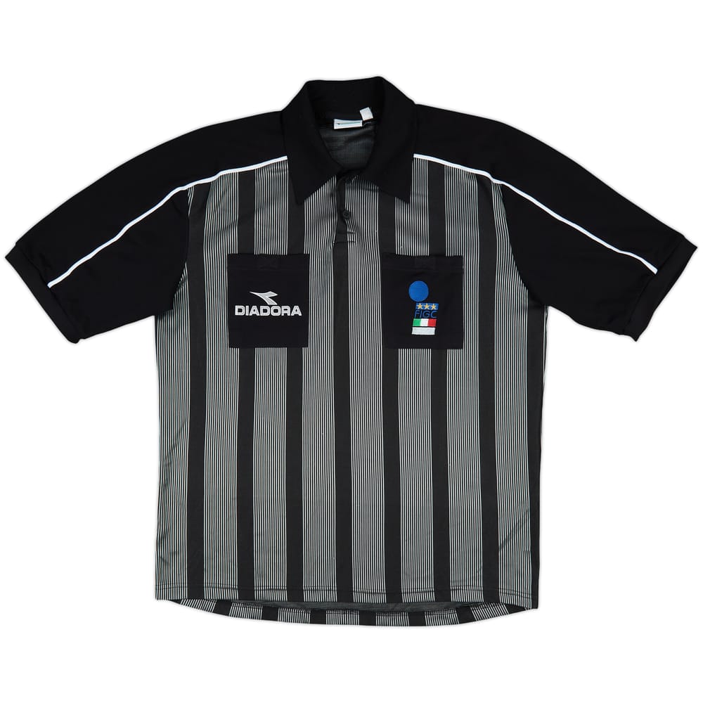 1999-00 Italy Diadora Referee Shirt - 9/10 - (XL)