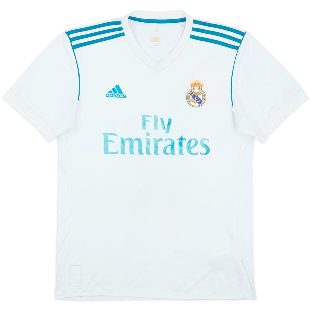 2017-18 Real Madrid Home Shirt - 4/10 - (M)