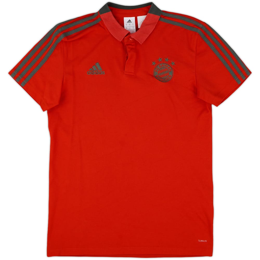 2017-18 Bayern Munich adidas Polo Shirt - 8/10 - (M)