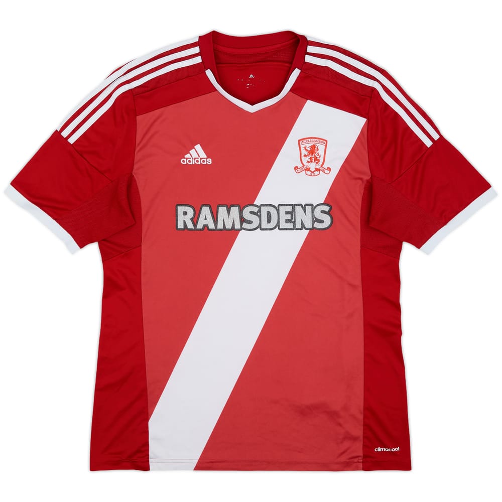 2014-15 Middlesbrough Home Shirt - 4/10 - (L)