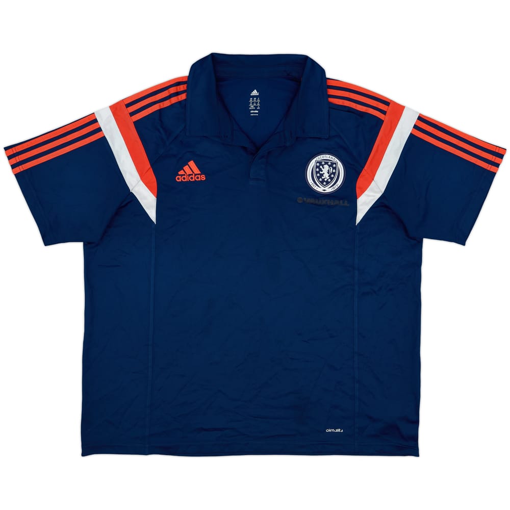 2013-14 Scotland adidas Polo Shirt - 4/10 - (XXL)