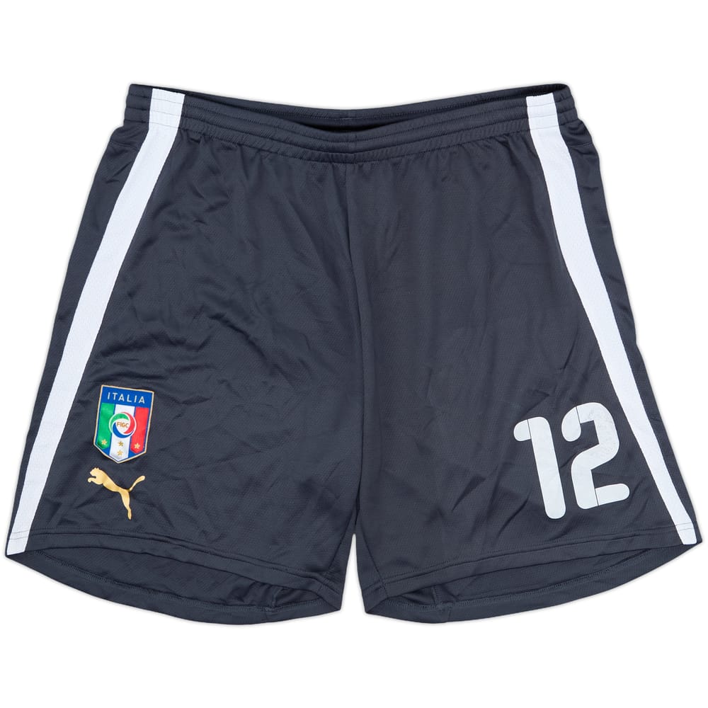 2008-09 Italy GK Shorts #12 - 8/10 - (XL)