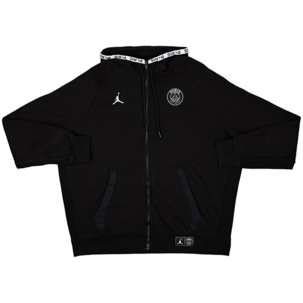 2019-20 Paris Saint-Germain Jordan Hooded Track Jacket - 8/10 - (XXL)