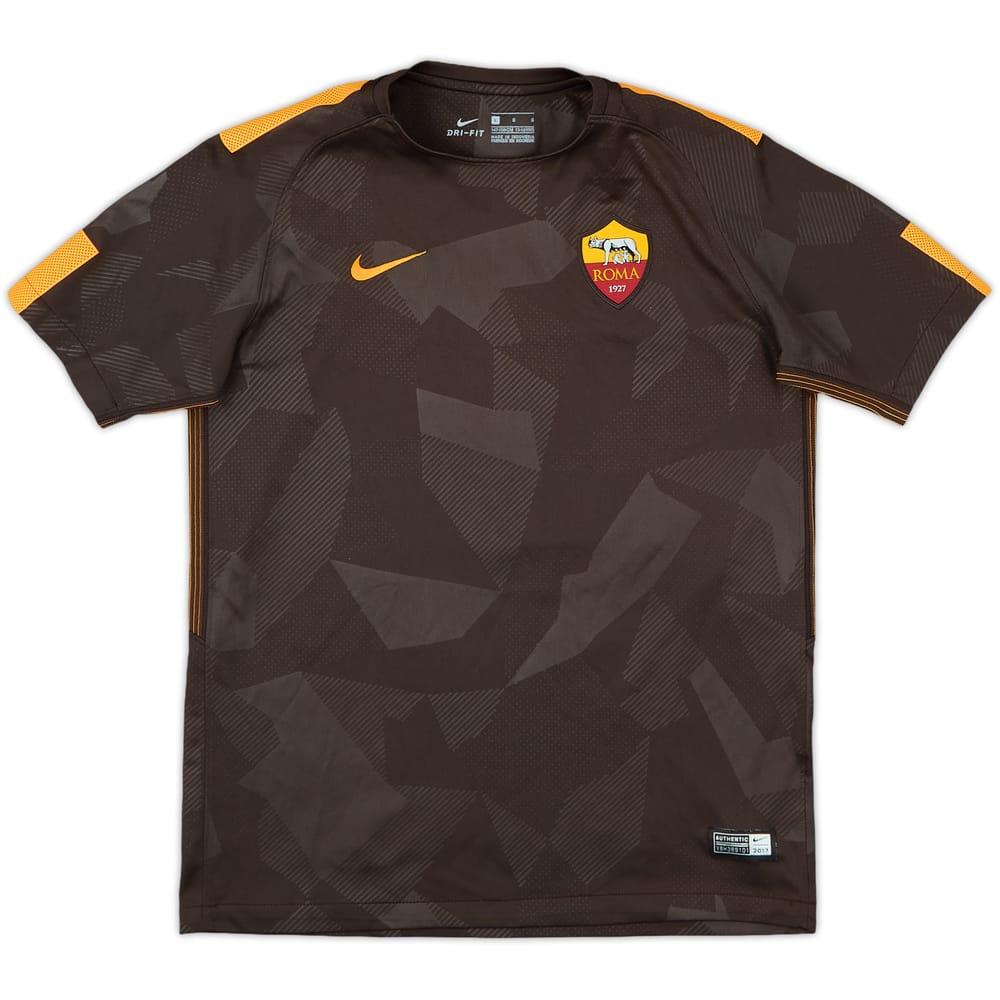 2017-18 Roma Third Shirt - 8/10 - (L.Boys)