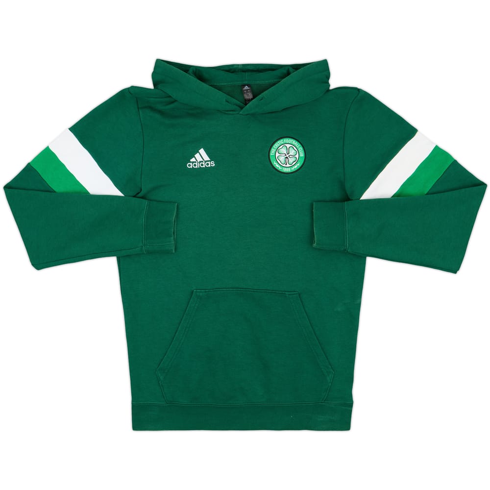 2021-22 Celtic adidas Hooded Top - 8/10 - (S)