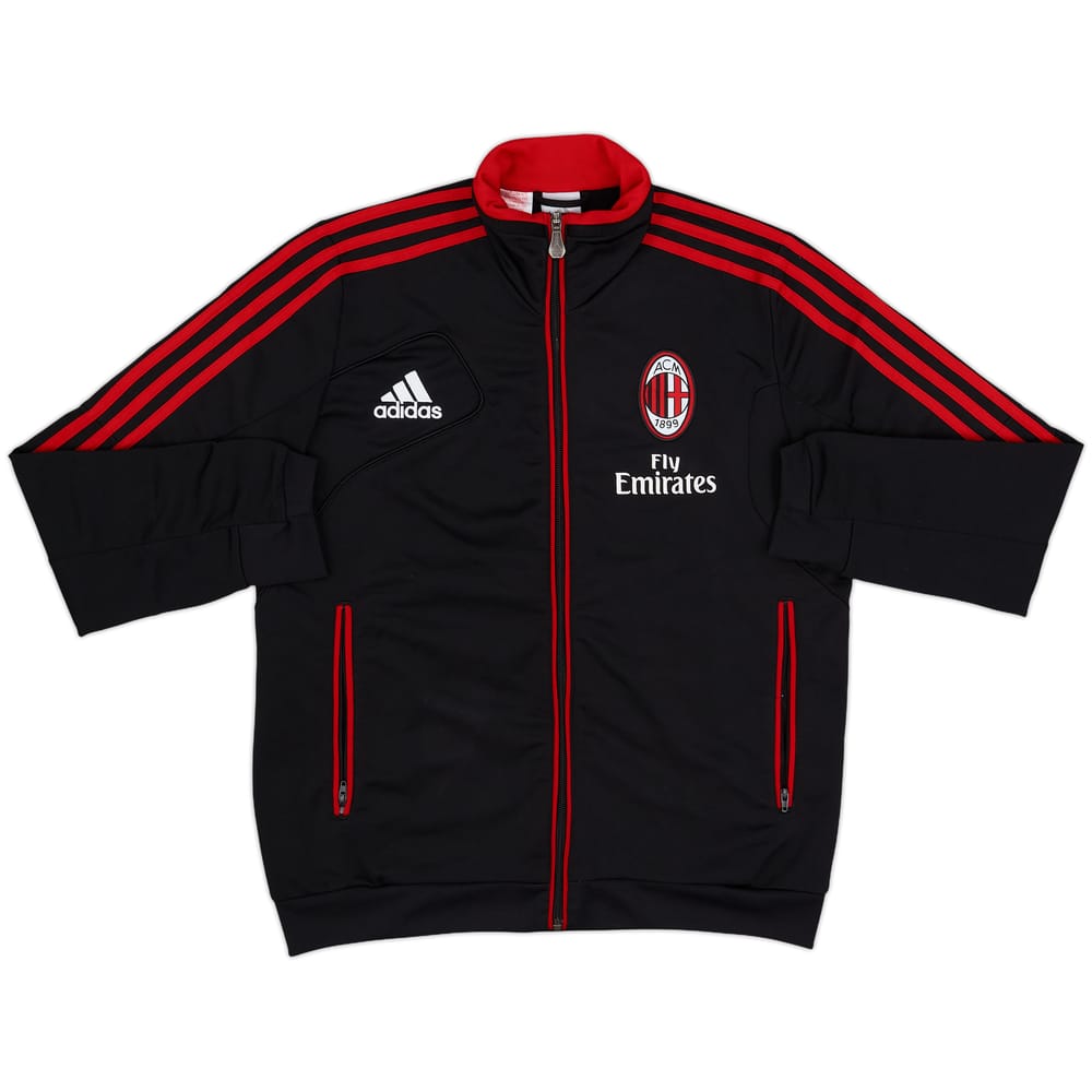 2012-13 AC Milan adidas Track Jacket - 8/10 - (L.Boys)
