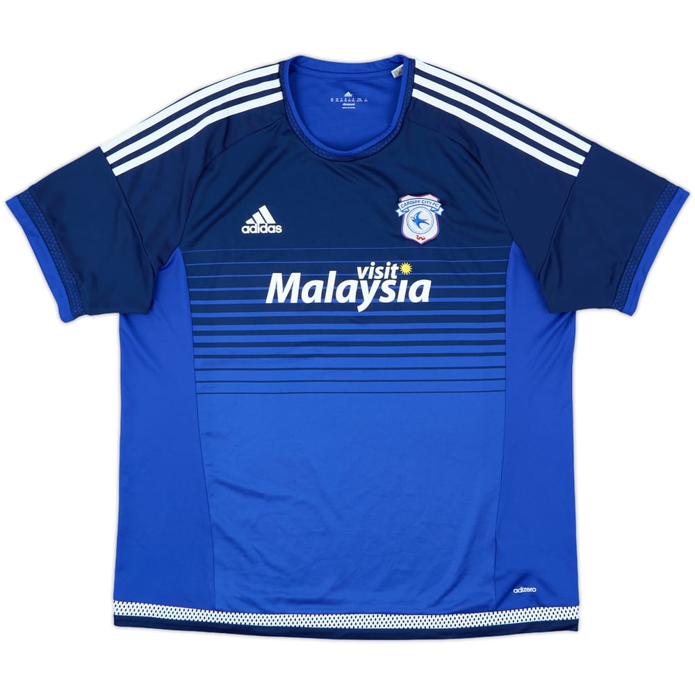 2015-16 Cardiff Home Shirt - 8/10 - (XXL)