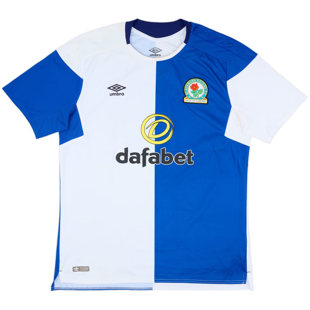 2017-18 Blackburn Rovers Home Shirt - 7/10 - (XL)