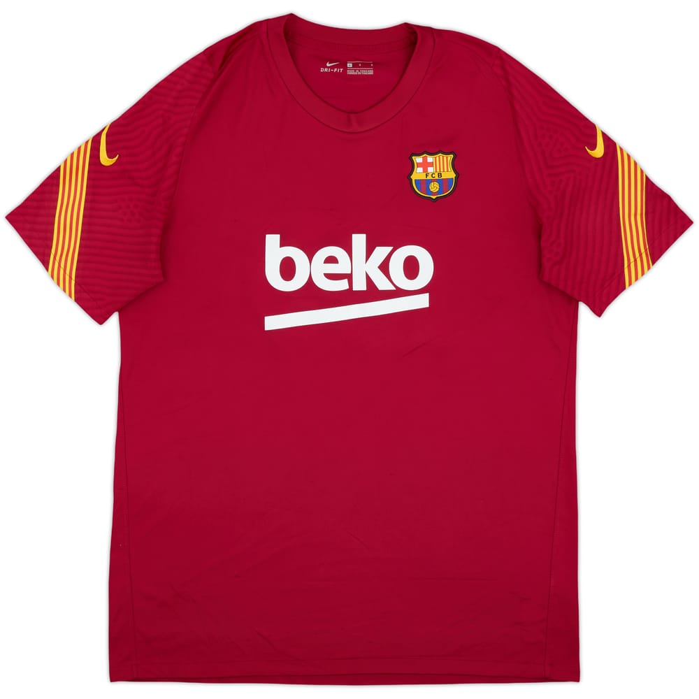 2020-21 Barcelona Nike Training Shirt - 8/10 - (L)