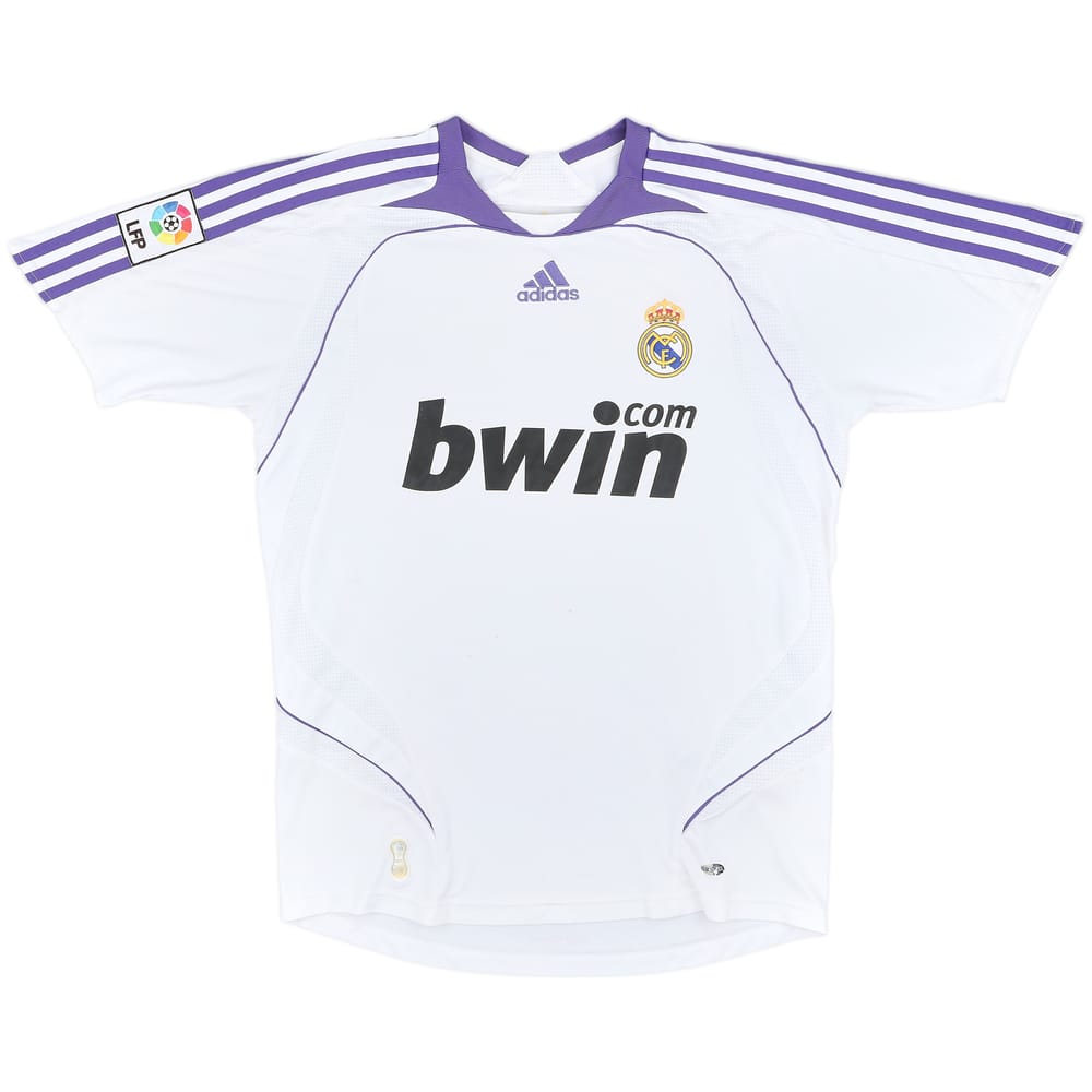 2007-08 Real Madrid Home Shirt - 6/10 - (XS)