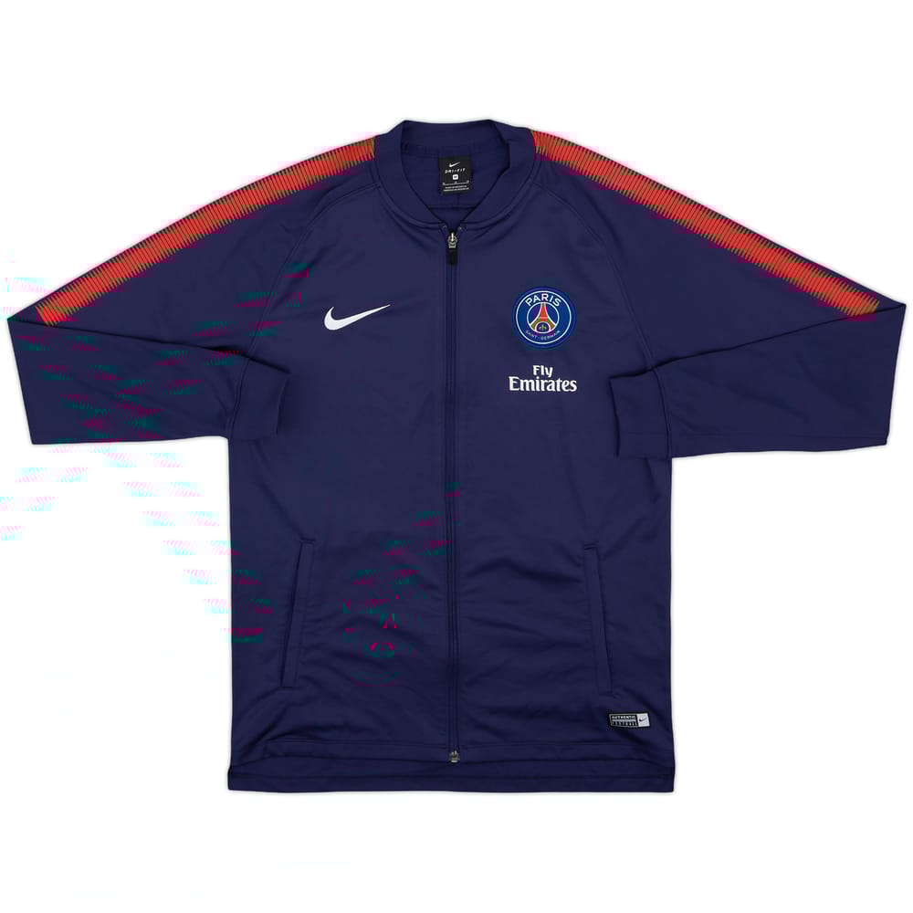 2017-18 Paris Saint-Germain Nike Track Jacket - 8/10 - (M)