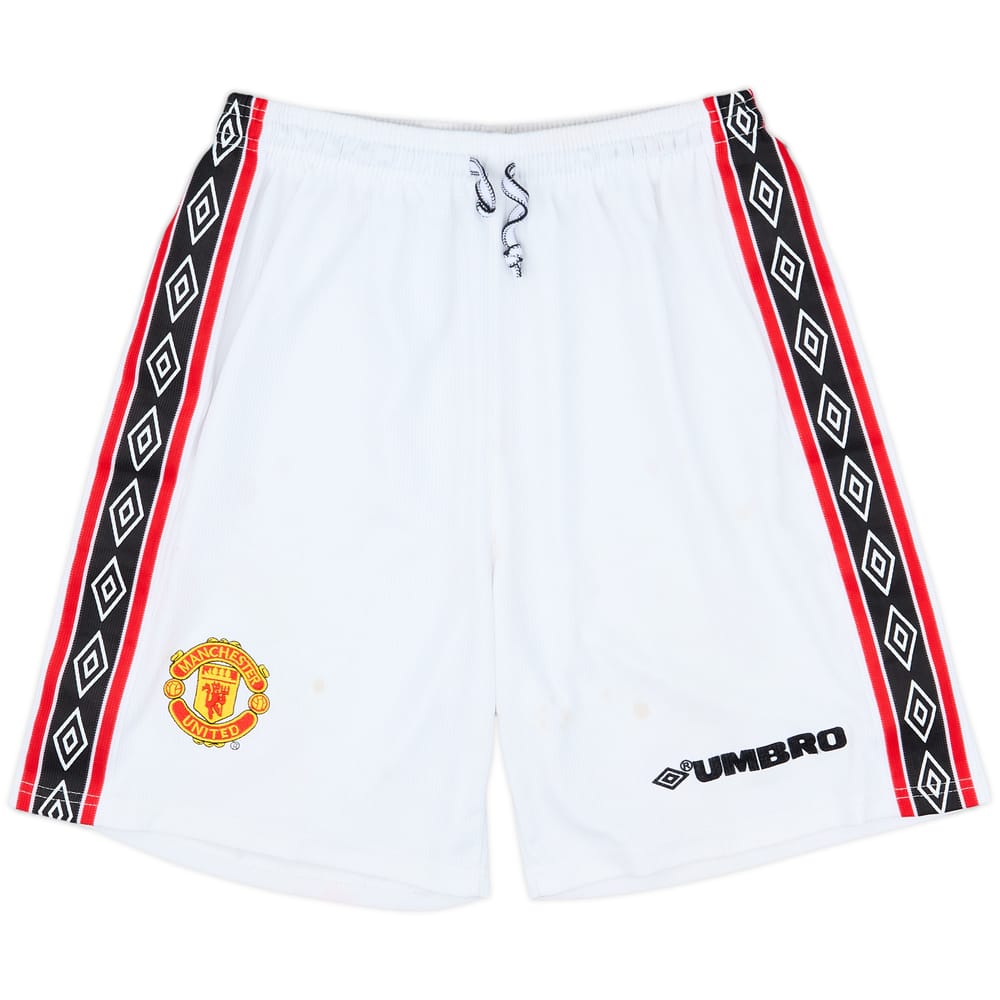 1998-00 Manchester United Home Shorts - 4/10 - (L)