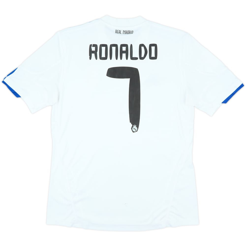 2010-11 Real Madrid Home Shirt Ronaldo #7 - 4/10 - (L)