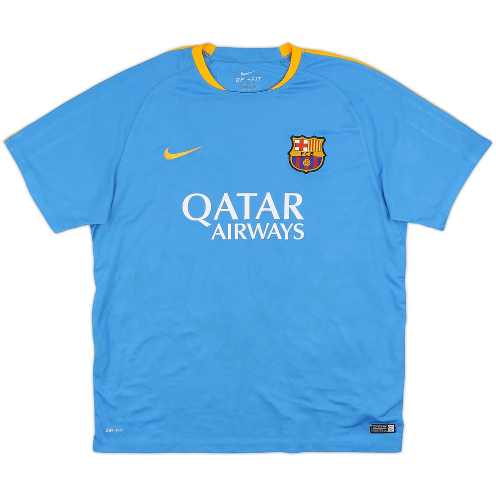 2015-16 Barcelona Nike Training Shirt - 7/10 - (XXL)