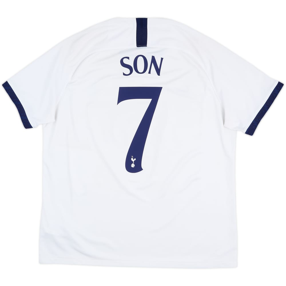 2019-20 Tottenham Home Shirt Son #7 - 6/10 - (XL)