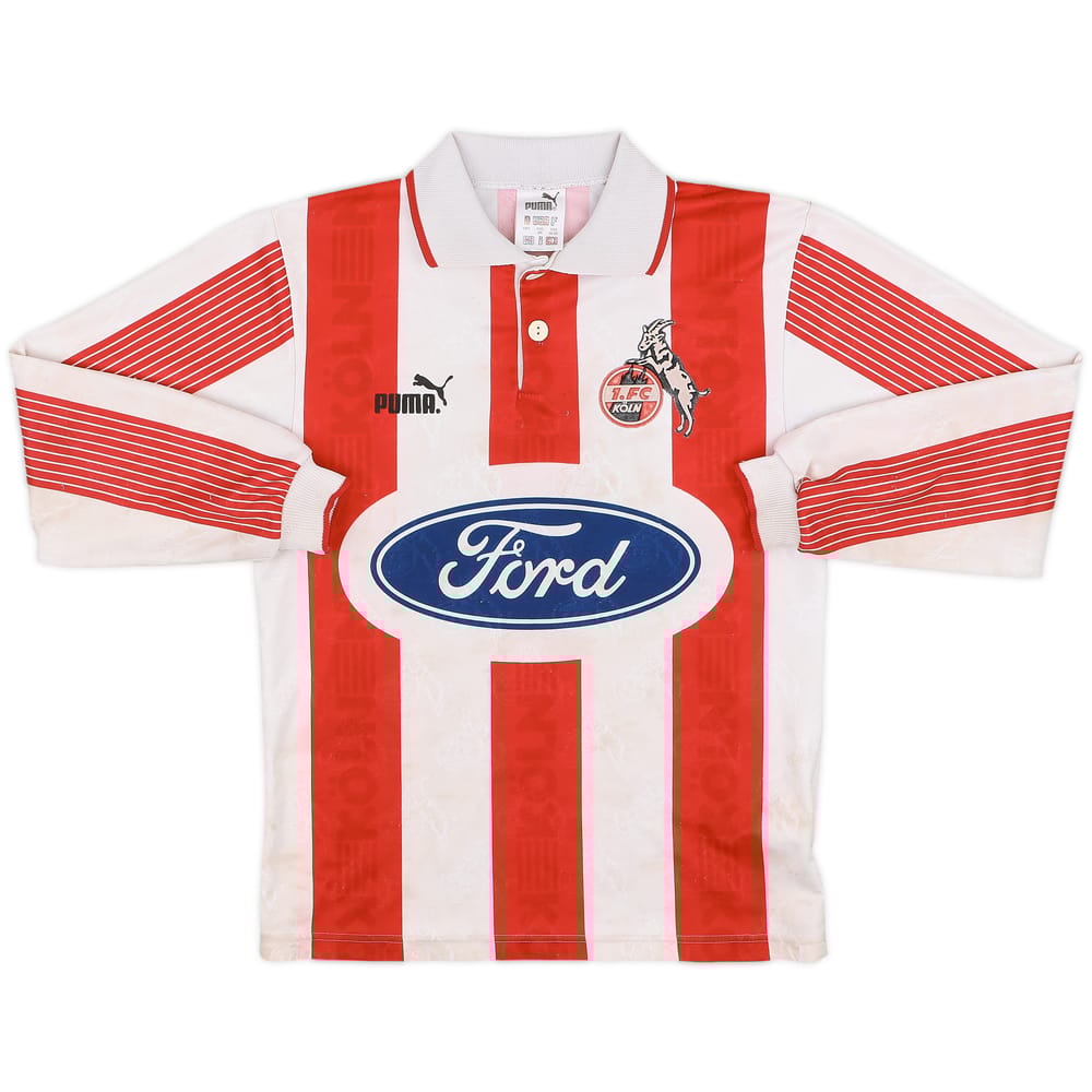1995-96 FC Koln Home Shirt - 6/10 - (Y)