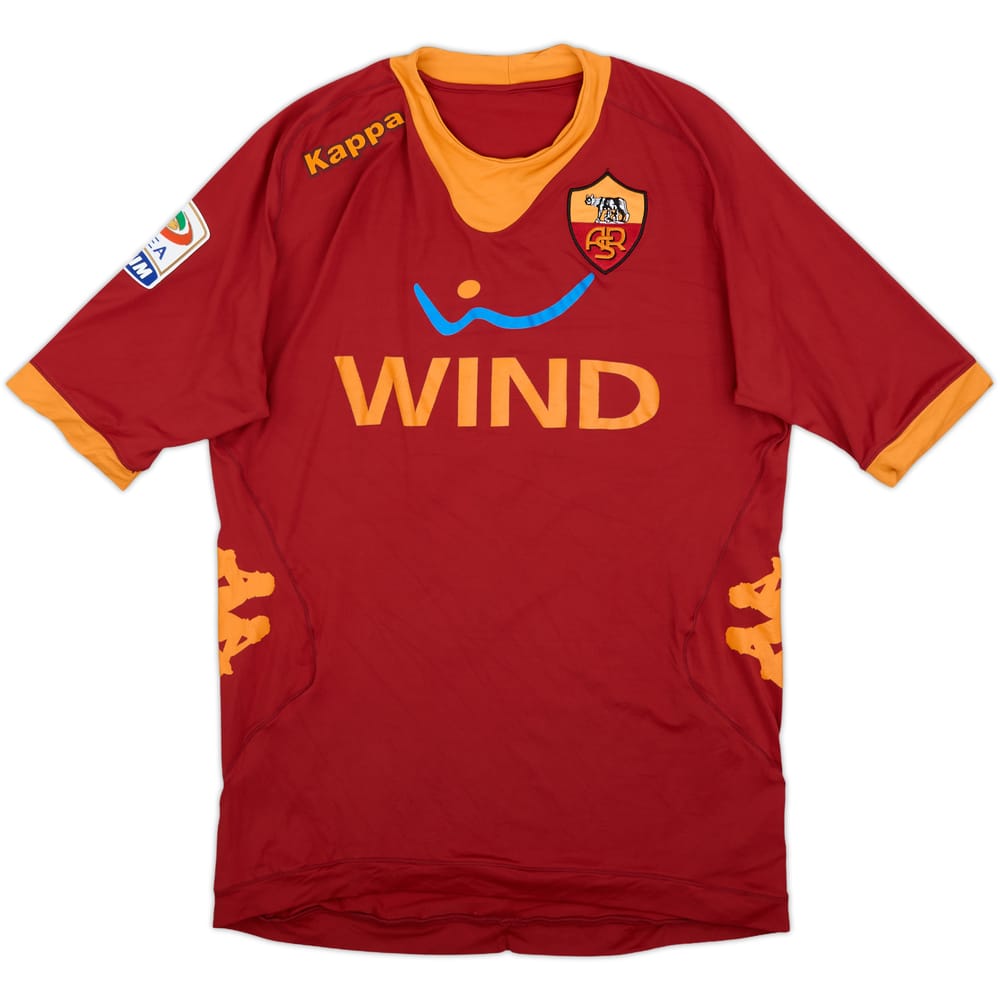 2011-12 Roma Home Shirt #10 - 6/10 - (XL)