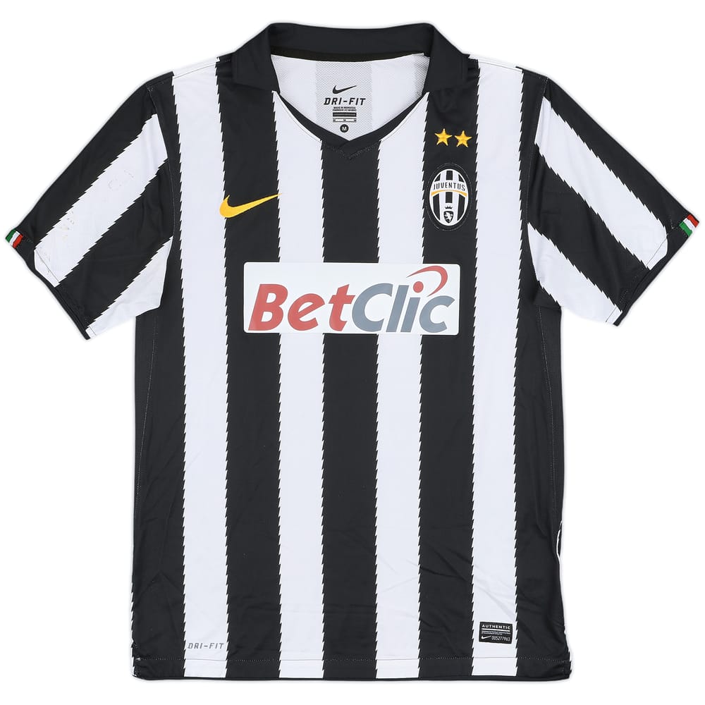 2010-11 Juventus Home Shirt Aquilani #14 - 4/10 - (M)