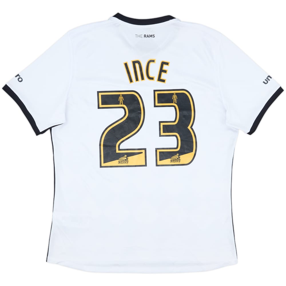 2015-16 Derby County Home Shirt Ince #23 - 8/10 - (L)