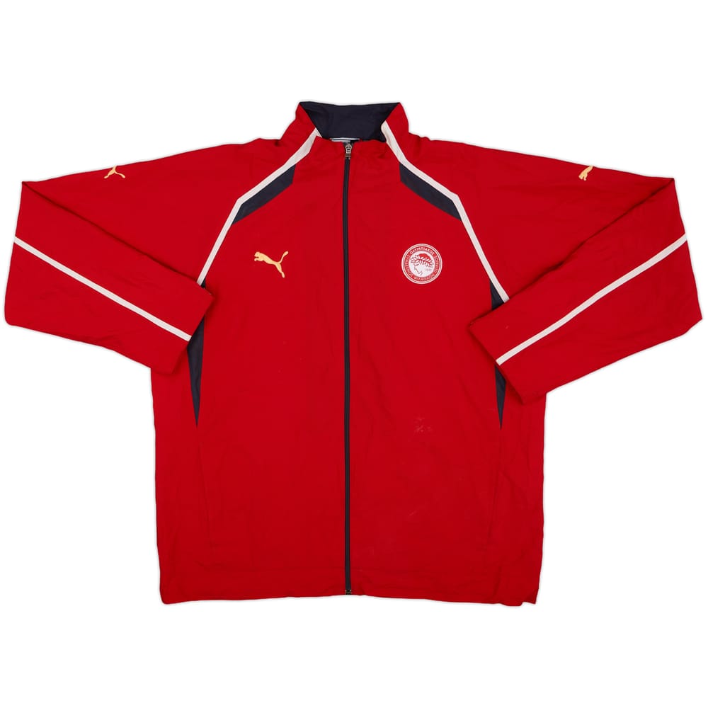 2005-06 Olympiakos Puma Track Jacket - 7/10 - (XL)