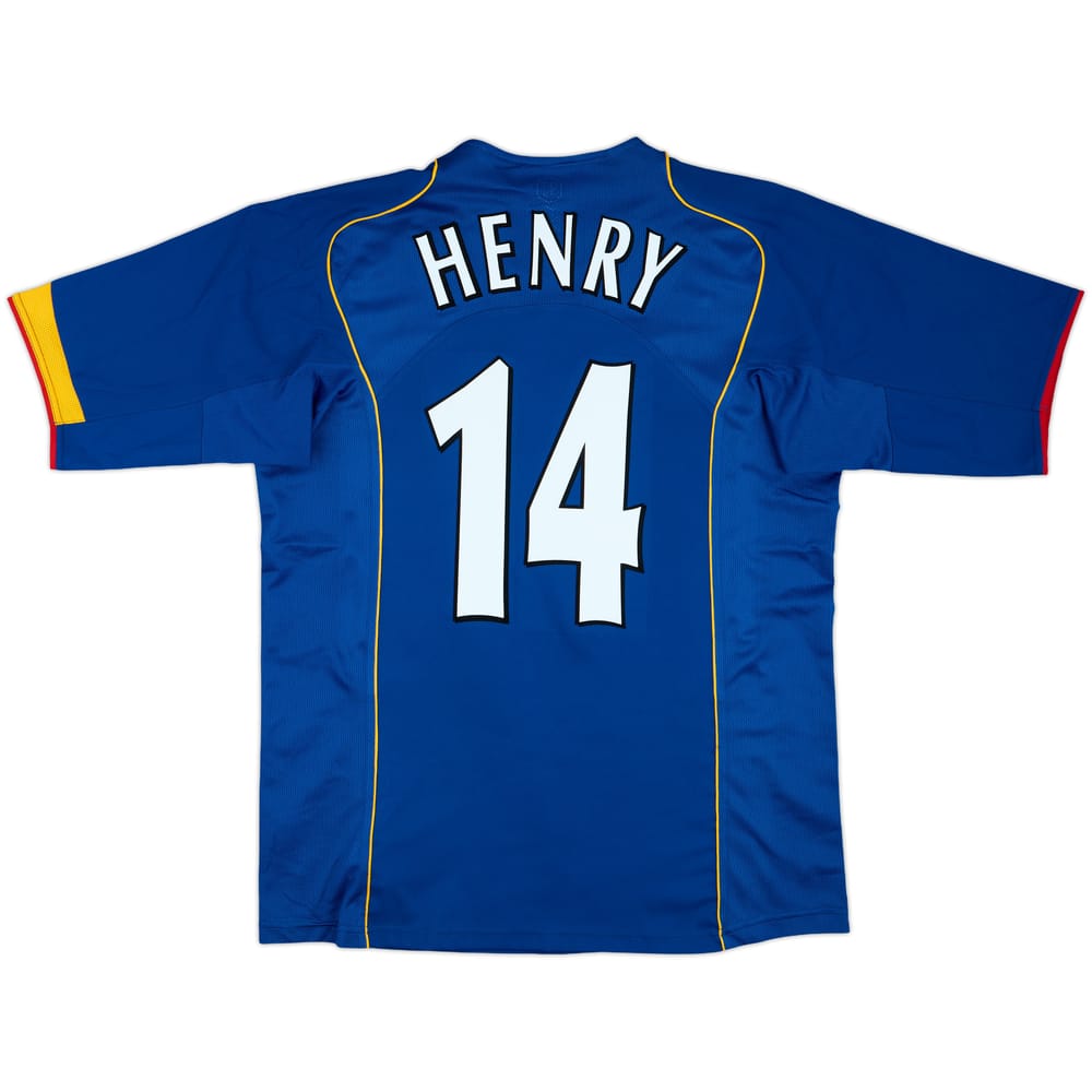 2004-06 Arsenal Away Shirt Henry #14 - 8/10 - (L)