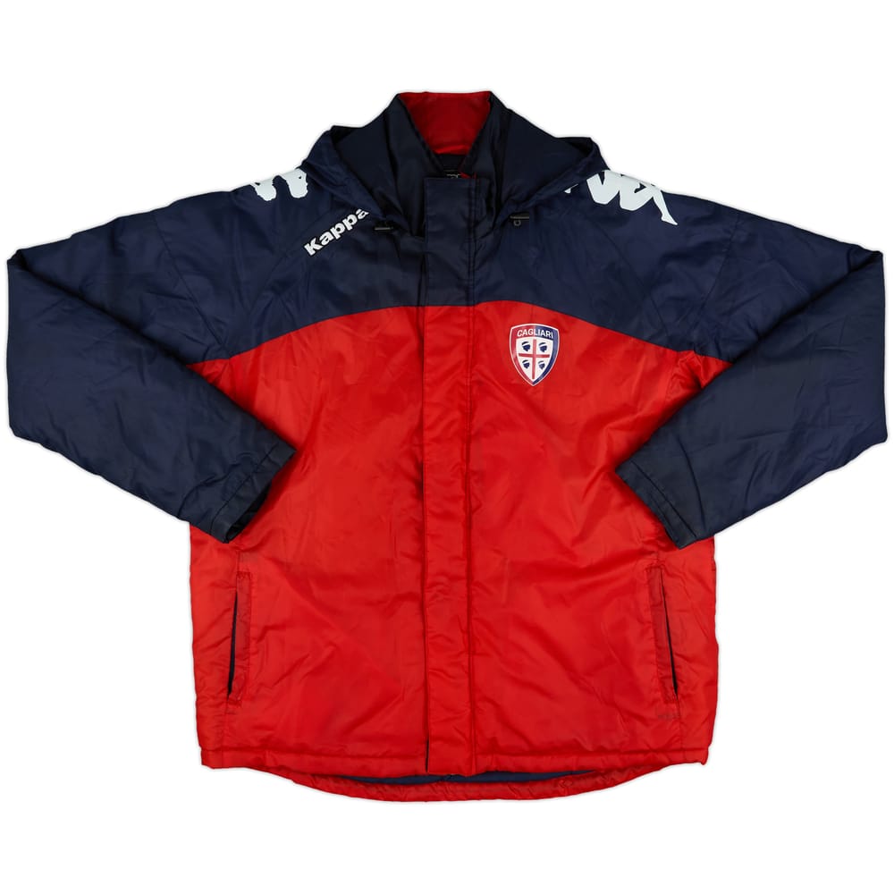 2012-13 Cagliari Kappa Padded Bench Coat - 8/10 - (XL)