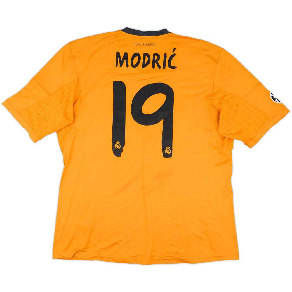 2013-14 Real Madrid Third Shirt Modric #19 - 8/10 - (XL)