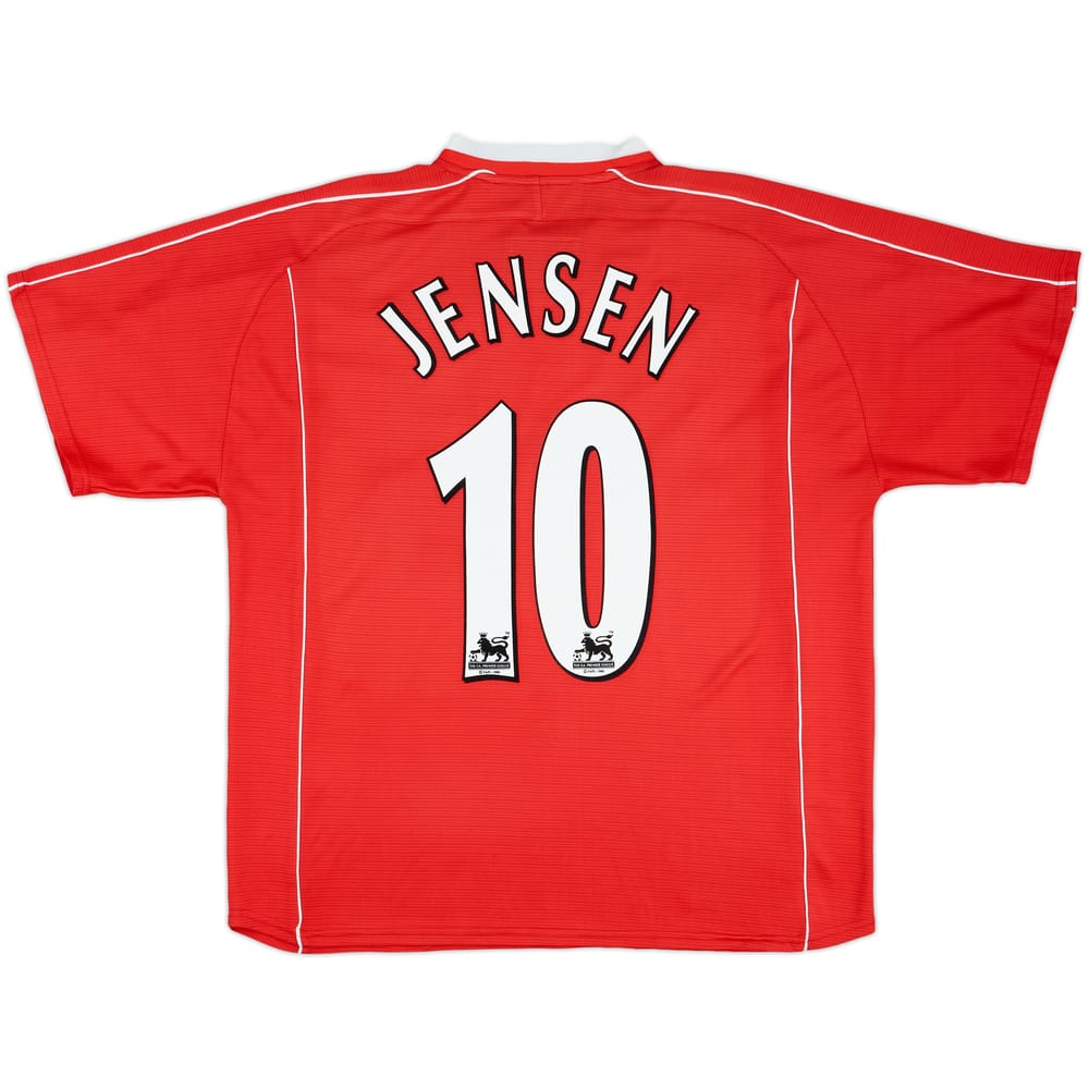 2002-03 Charlton Home Shirt Jensen #10 - 9/10 - (L)