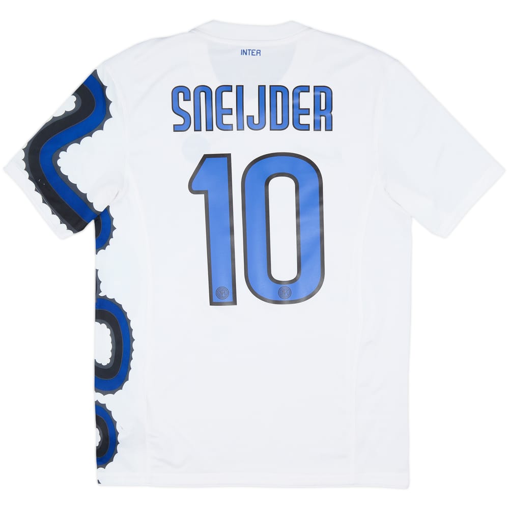 2010-11 Inter Milan Away Shirt Sneijder #10 - 7/10 - (M)