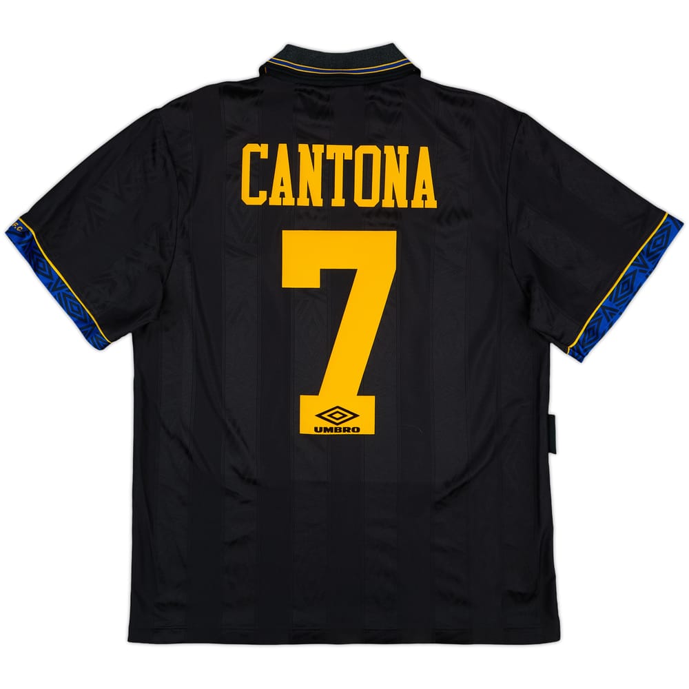 1993-95 Manchester United Away Shirt Cantona #7 - 9/10 - (M)