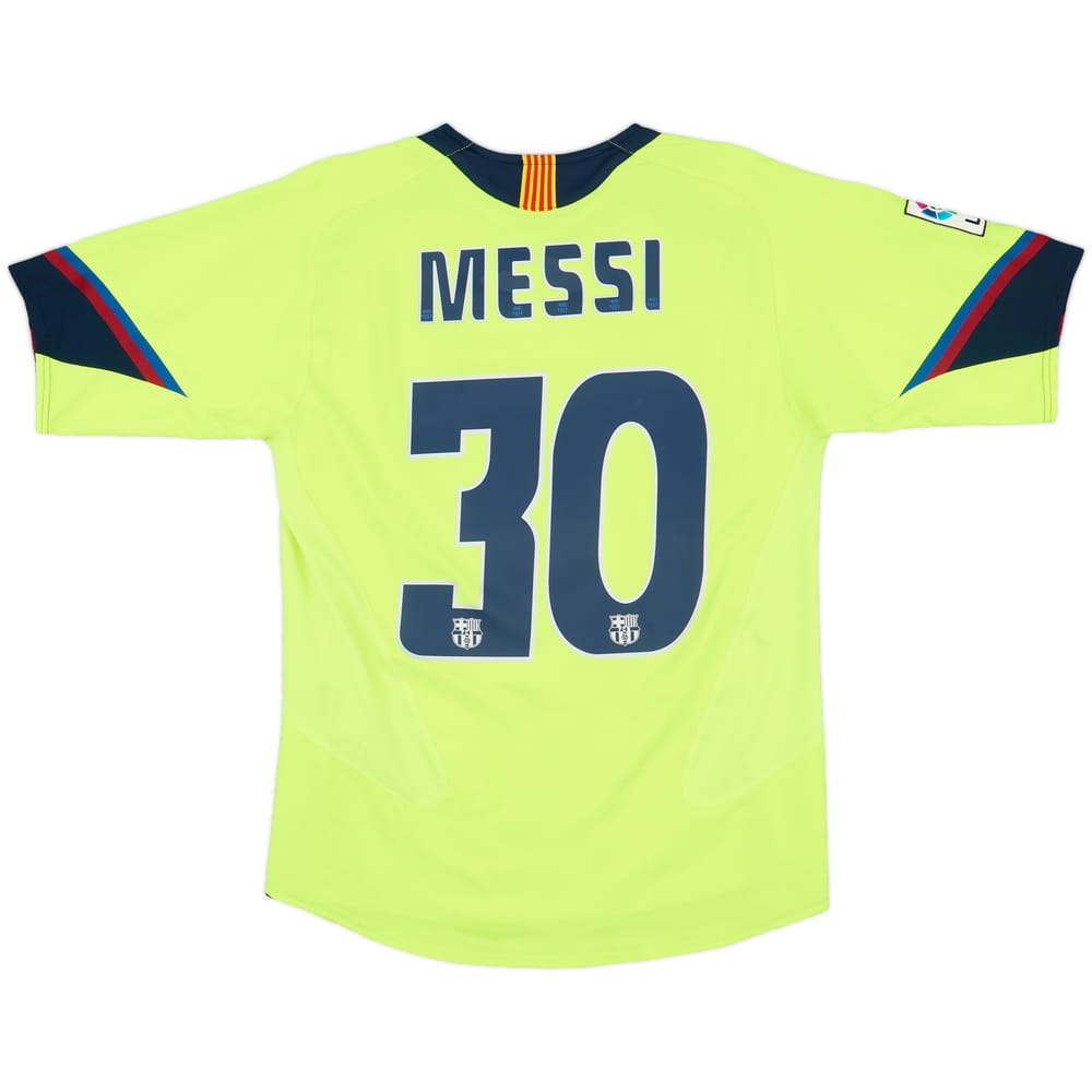 2005-06 Barcelona Away Shirt Messi #30 - 8/10 - (S)