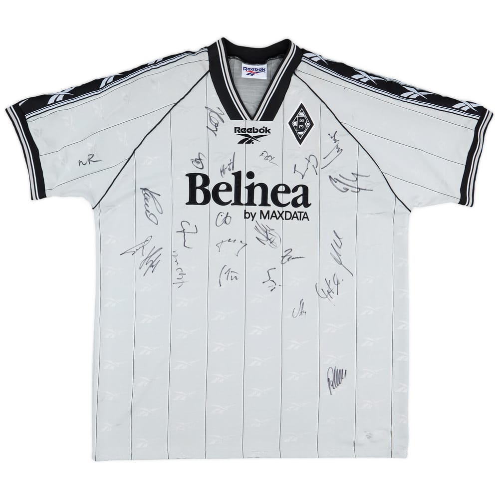 1997-98 Borussia Monchengladbach Signed Home Shirt - 9/10 - (XXL)