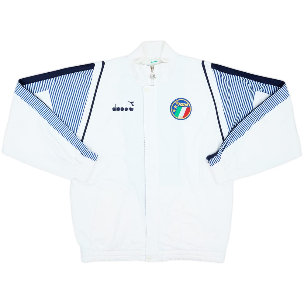 1988-90 Italy Diadora Track Jacket - 9/10 - (M)