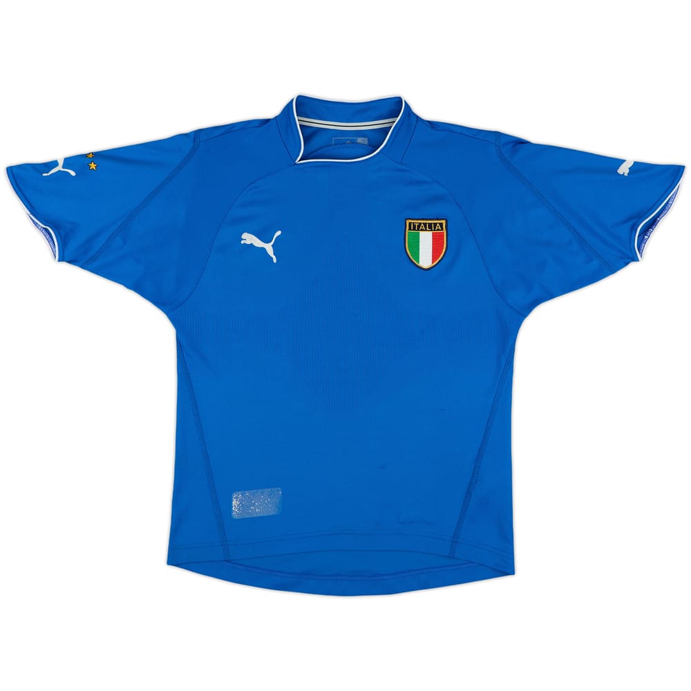 2003-04 Italy Home Shirt - 7/10 - (XL.Boys)