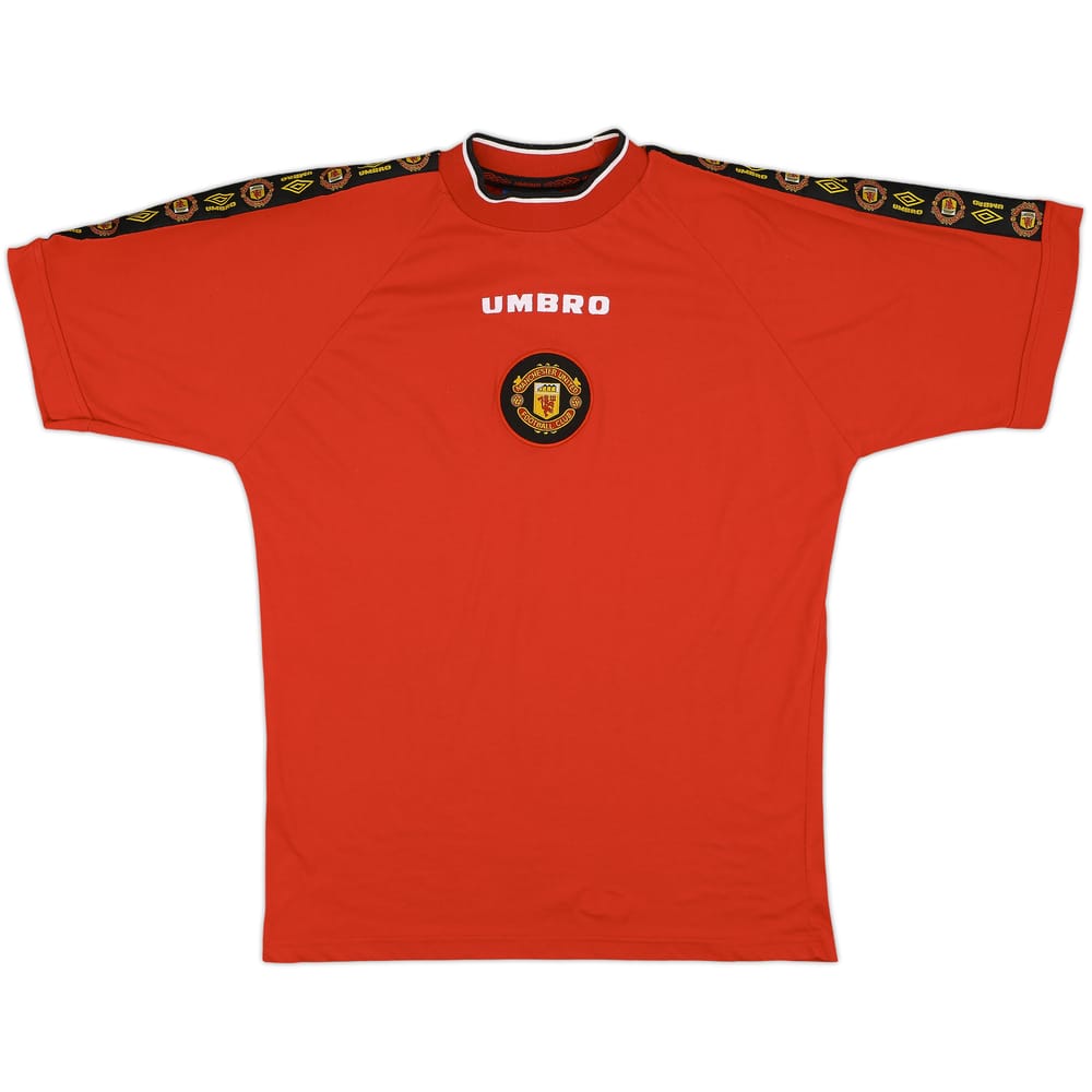 1996-97 Manchester United Umbro Cotton Tee - 9/10 - (XL)