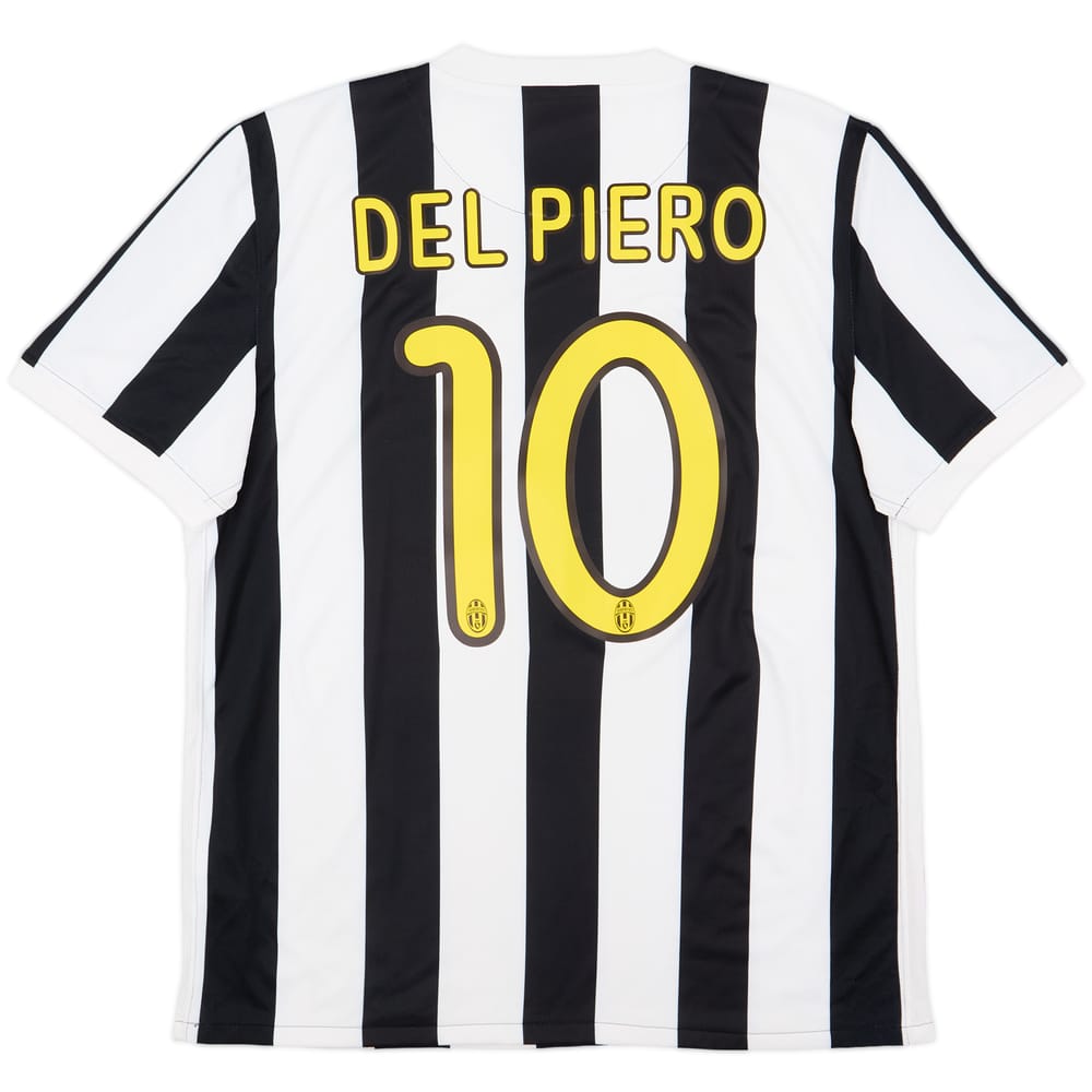 2009-10 Juventus Home Shirt Del Piero #10 - 7/10 - (L)