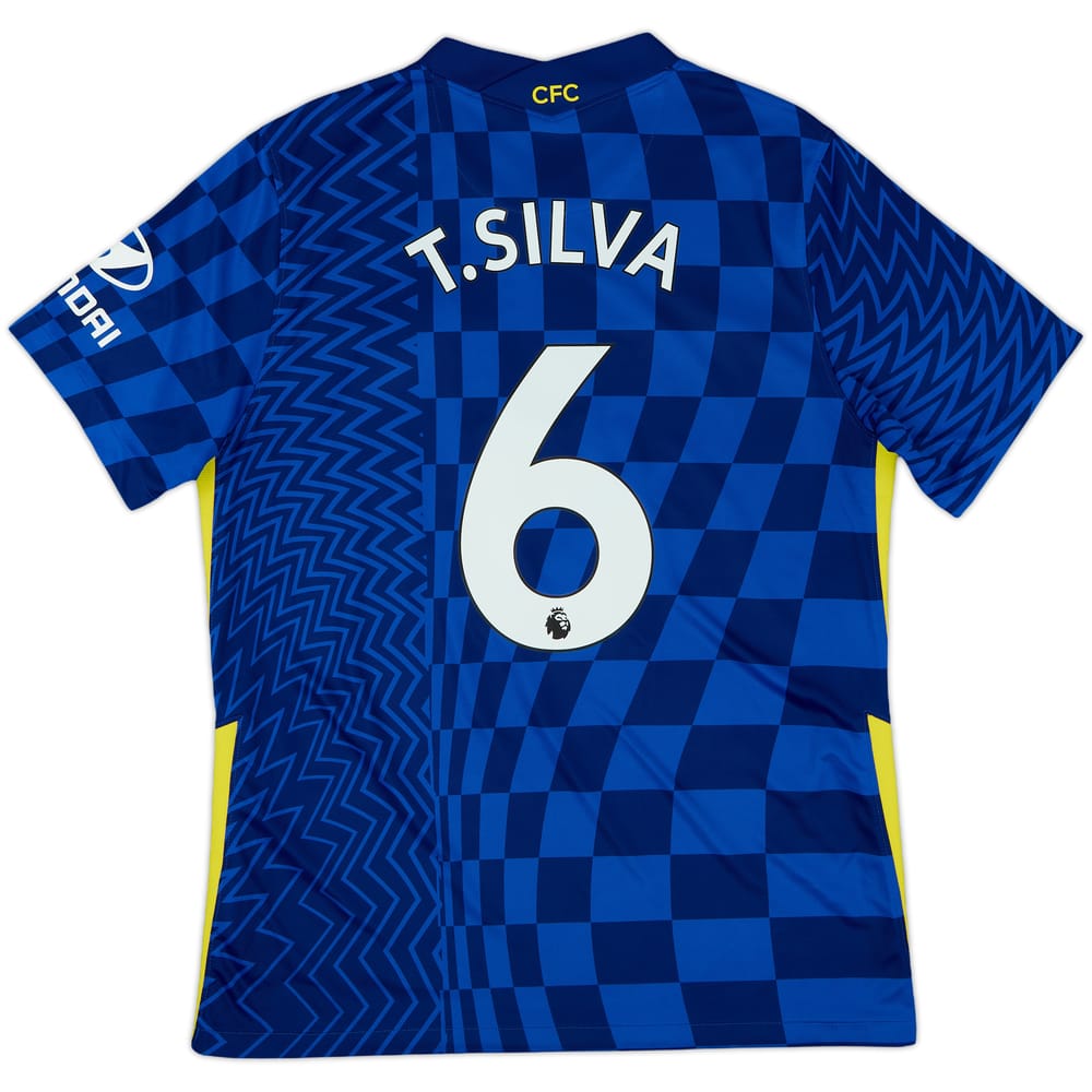 2021-22 Chelsea Home Shirt T.Silva #6 - 9/10 - (L)