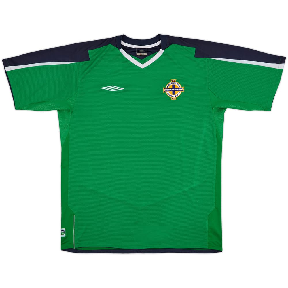 2004-05 Northern Ireland Home Shirt - 8/10 - (L)