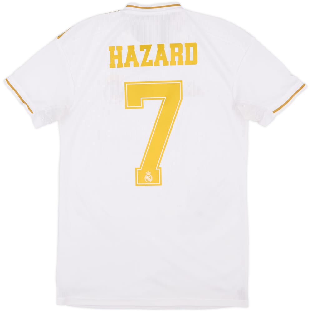 2019-20 Real Madrid Home Shirt Hazard #7 - 8/10 - (S)