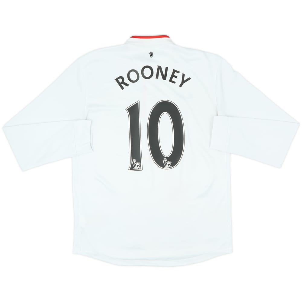 2012-14 Manchester United Away L/S Shirt Rooney #10 - 7/10 - (M)