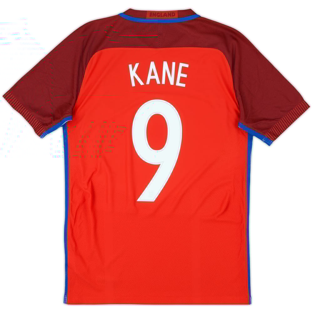 2016-17 England Authentic Away Shirt Kane #9 - 9/10 - (M)