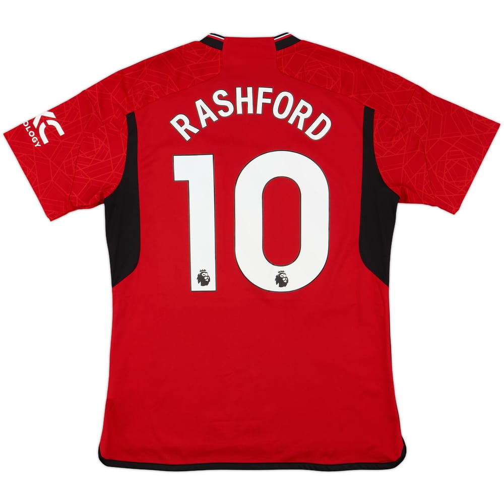 2023-24 Manchester United Home Shirt Rashford #10 - 10/10 - (L)