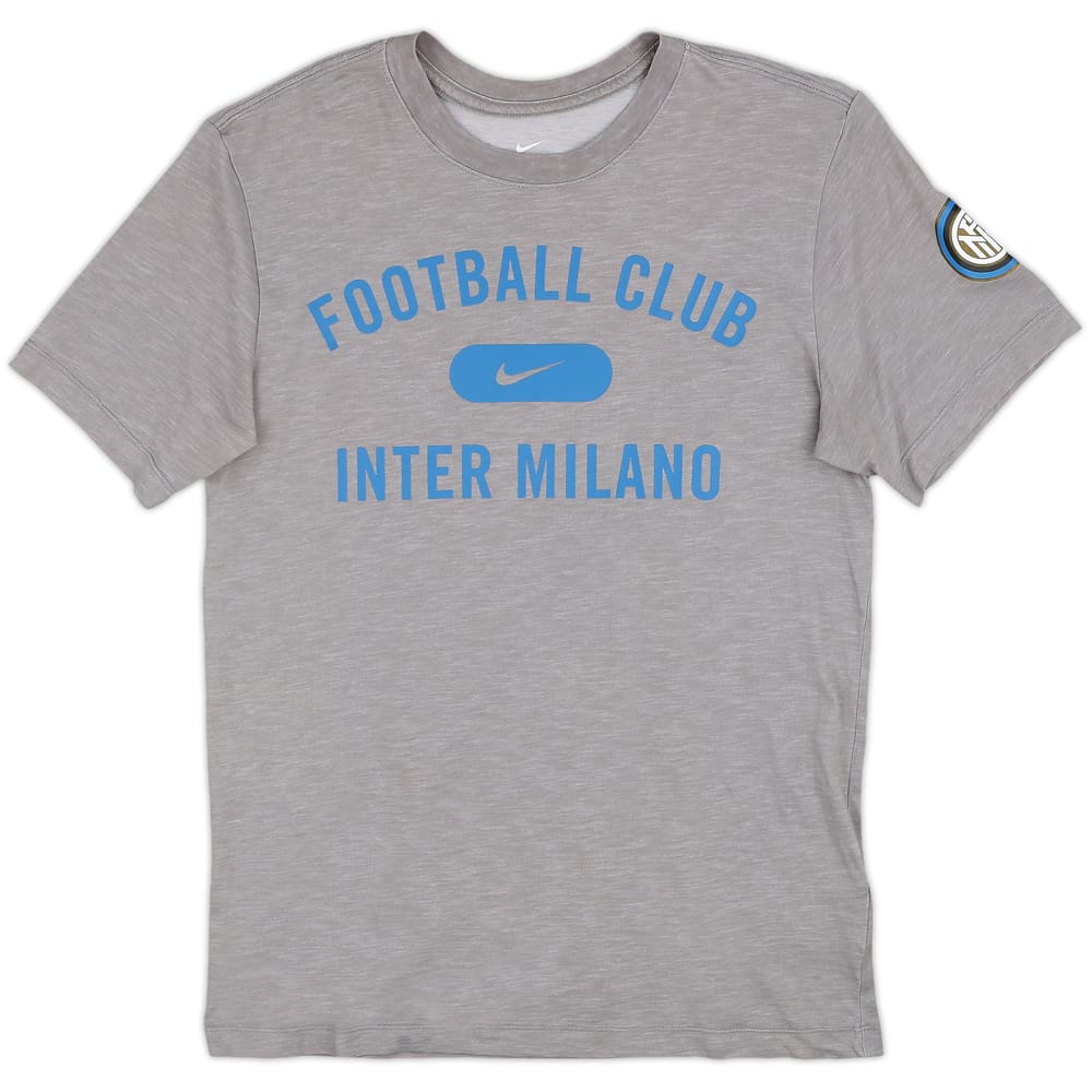 2019-20 Inter Milan Nike Cotton Tee - 9/10 - (S)
