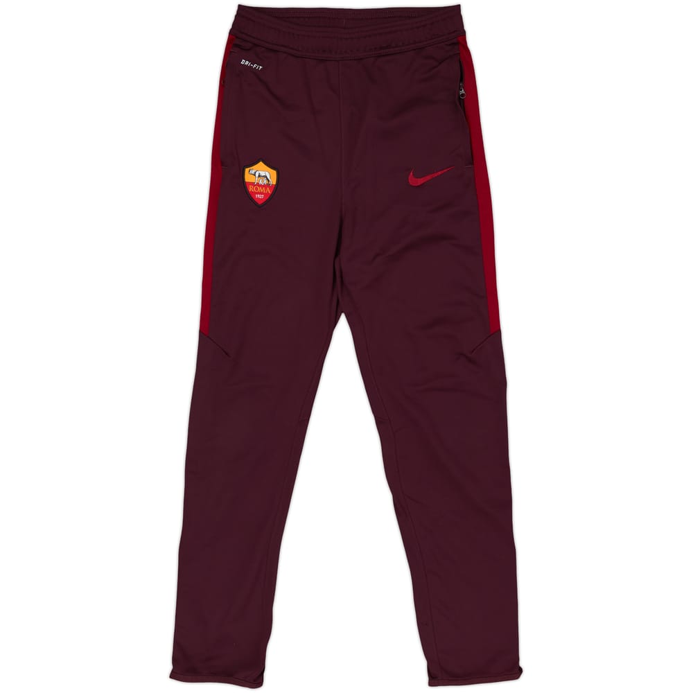 2015-16 Roma Nike Track Pants/Bottoms - 9/10 - (L.Boys)