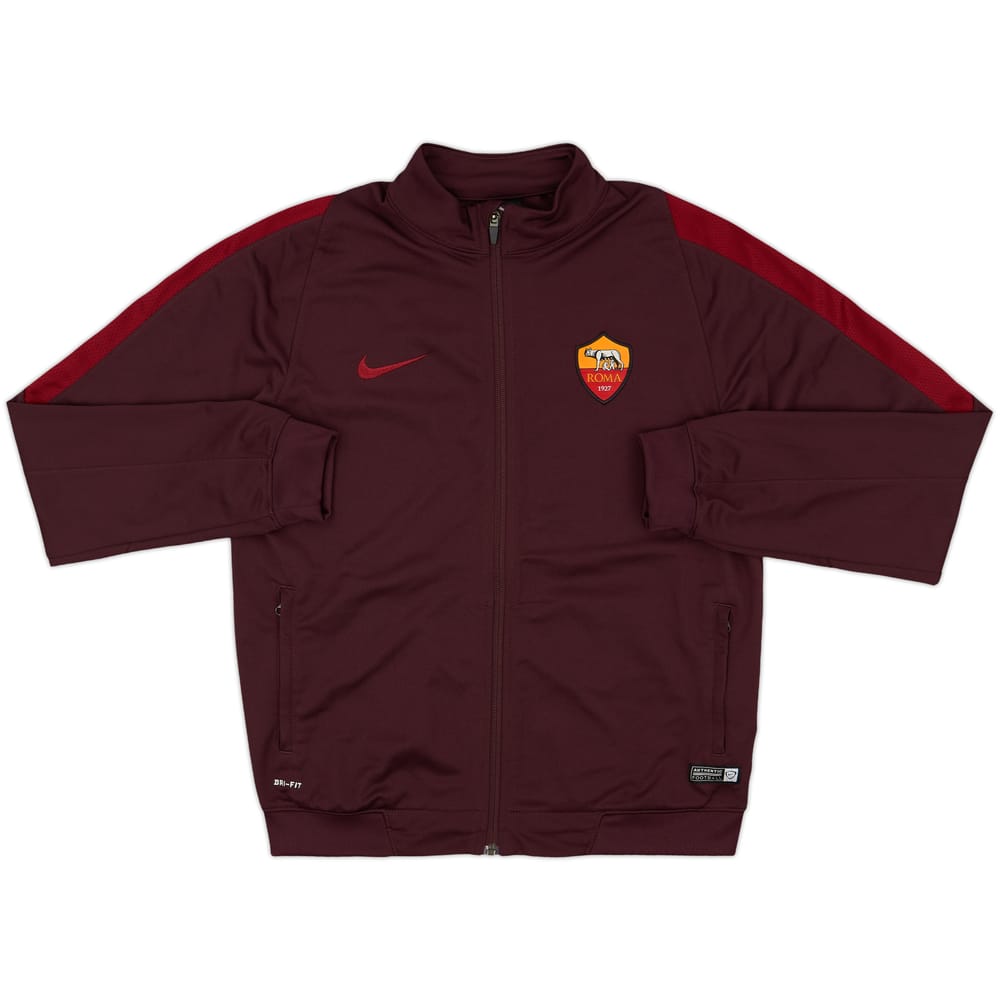 2015-16 Roma Nike Track Jacket - 9/10 - (L.Boys)