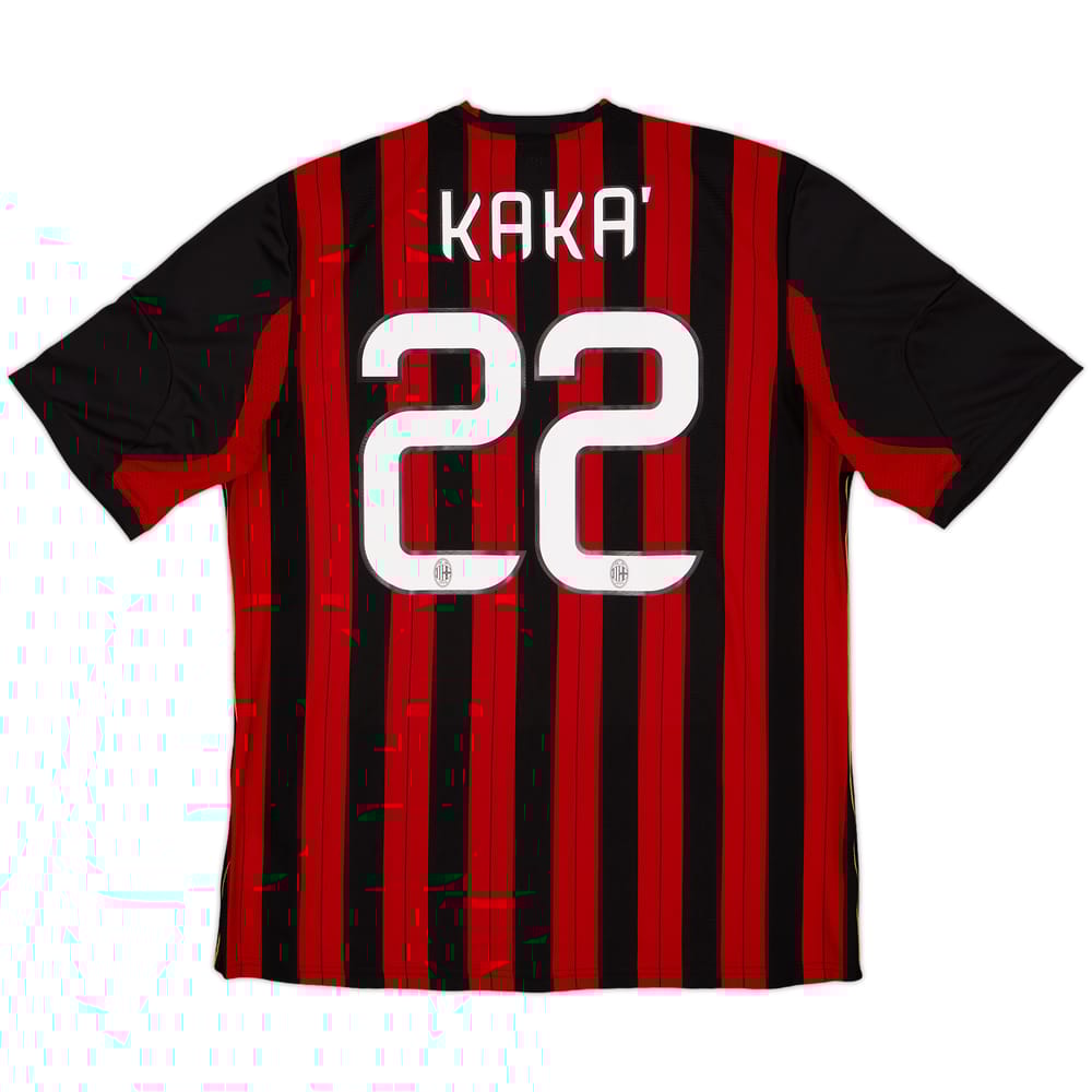 2013-14 AC Milan Home Shirt Kaka #22 - 10/10 - (XL)