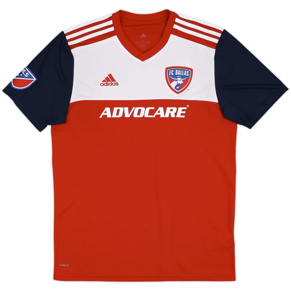 2019-20 FC Dallas Home Shirt - 8/10 - (L)