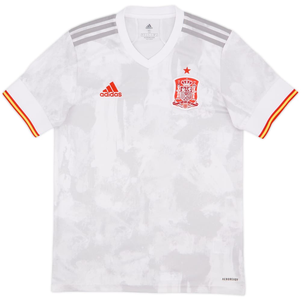 2020-21 Spain Away Shirt - 10/10 - (S)