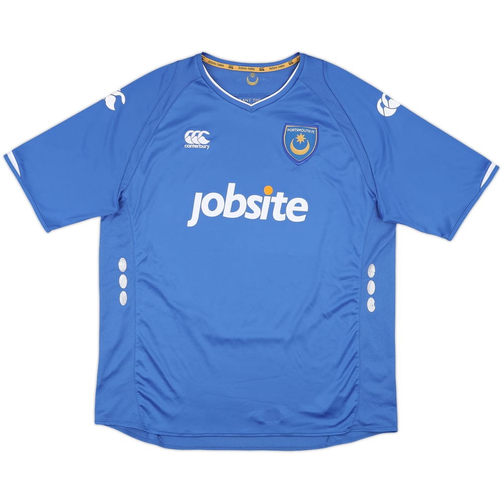 2009-10 Portsmouth Home Shirt - 7/10 - (XL)