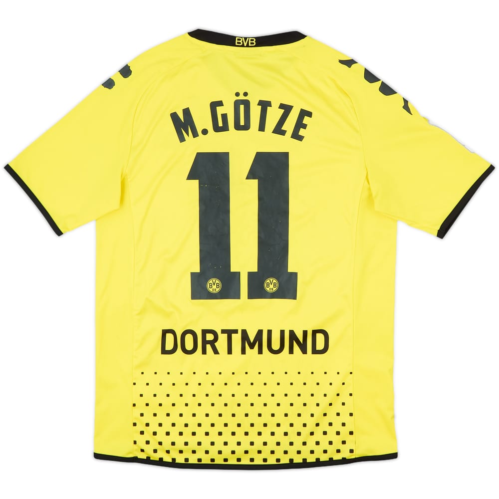 2011-12 Borussia Dortmund Home Shirt M.Gotze #11 - 5/10 - (M)